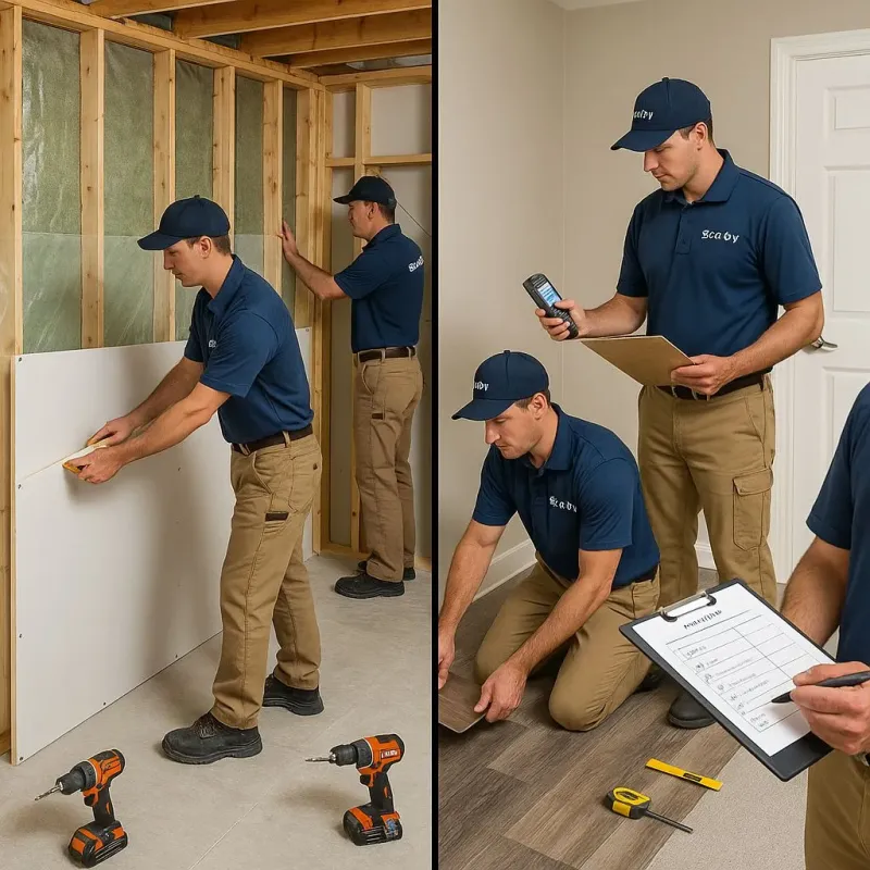 Repairs and Reconstruction process in Edgewood, IN
